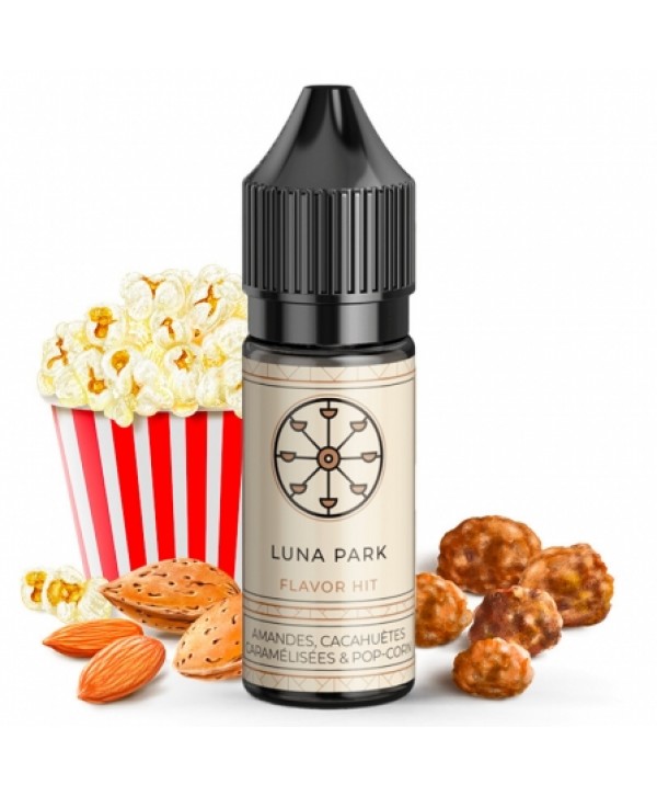 Soldes 2,75€ - E liquide Luna Park Flavor Hit | Amande Cacachuète Caramel Pop Corn pas cher