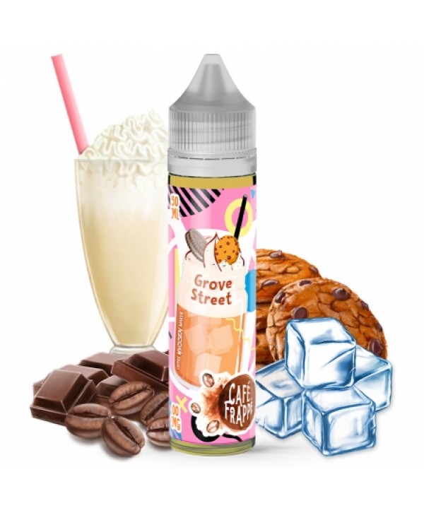 Soldes 9,00€ - E liquide Grove Street Café Frappé 50ml pas cher