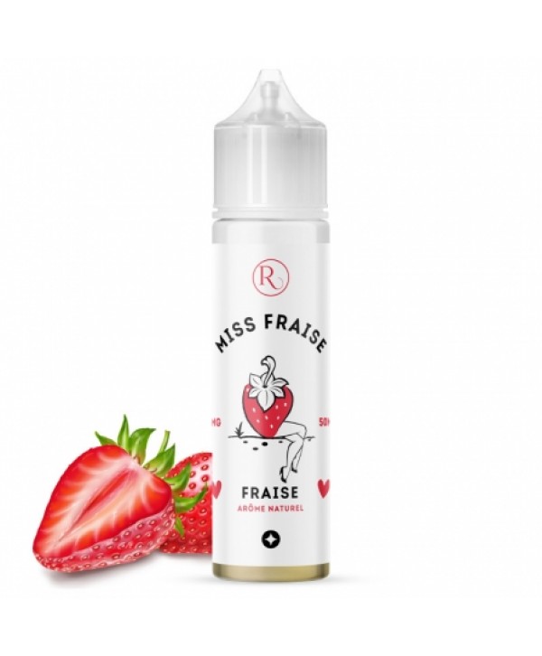 Soldes 9,95€ - E liquide Miss Fraise O'Naturel By Revolute 50ml pas cher