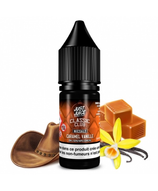 E liquide Caramel Vanille Nic Salt Classic Club | Sel de Nicotine