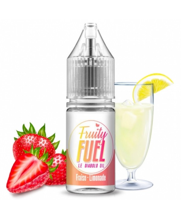 Soldes 2,75€ - E liquide Le Diabolo Oil Fruity Fuel | Limonade Fraise pas cher