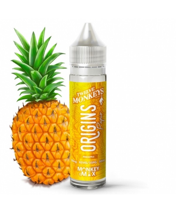 Soldes 8,95€ - E liquide Papio Twelve Monkeys Origins 50ml pas cher