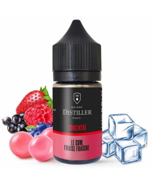 Concentré Le Gum Fraise Fraîche Maison Distiller Arome DIY