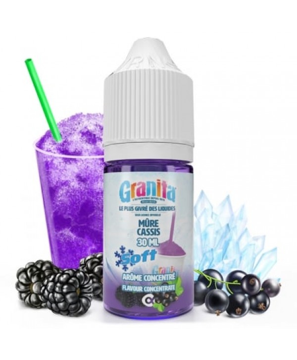 Concentré Mûre Cassis Soft Granita Arome DIY