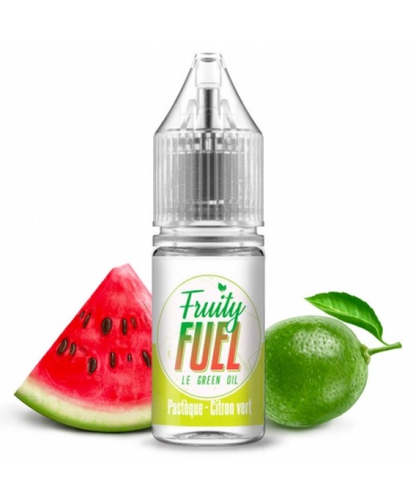 Soldes 2,75€ - E liquide Le Green Oil Fruity Fuel | Pastèque Citron vert pas cher
