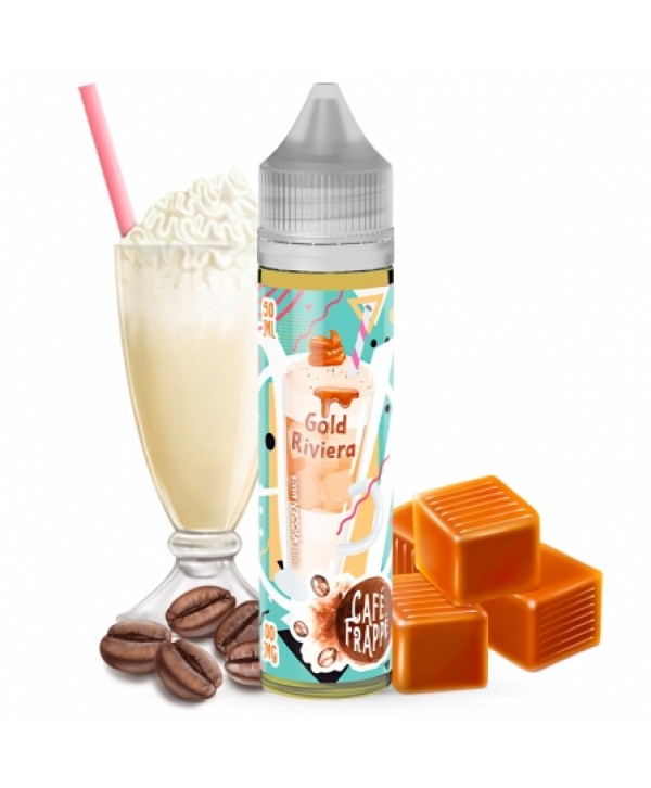 Soldes 9,00€ - E liquide Gold Riviera Café Frappé 50ml pas cher