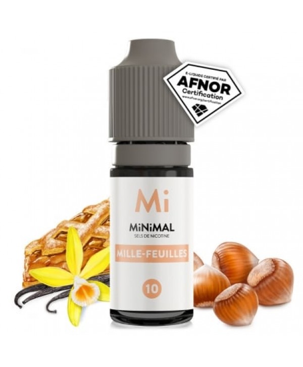 Soldes 3,45€ - E liquide Mille-feuilles MiNiMAL | Sel de Nicotine pas cher