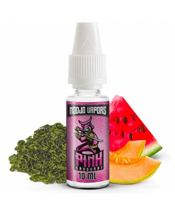 Soldes 2,95€ - E liquide Pink Samourai Modjo Vapors | Thé vert Melon Pastèque pas cher