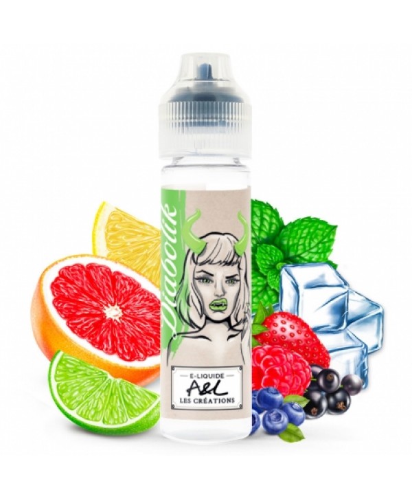 Soldes 8,45€ - E liquide Diabolik A&L Les Créations 50ml pas cher