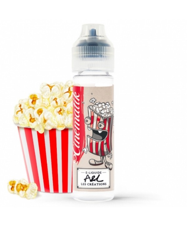 Soldes 8,45€ - E liquide Cinematik A&L Les Créations 50ml pas cher