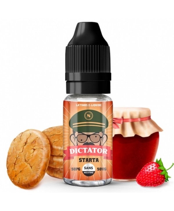 Soldes 2,45€ - E liquide Starta Dictator | Sablé Confiture  Fraise pas cher