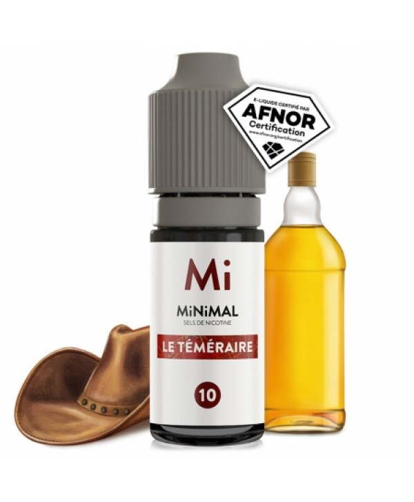 E liquide Le Téméraire MiNiMAL | Sel de Nicotine