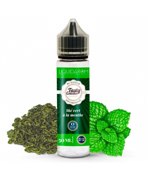 E liquide Thé vert menthe Tasty Collection 50ml