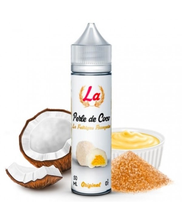 E liquide Perle de Coco La Fabrique Française 50ml