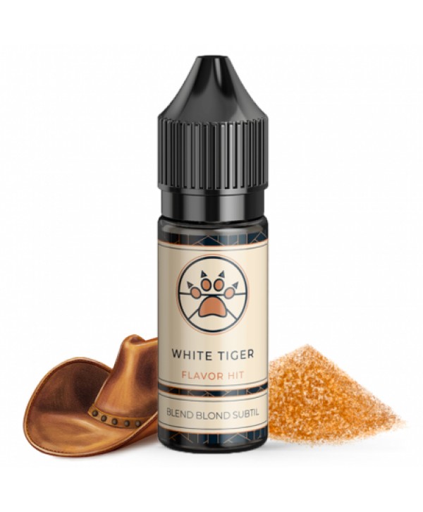 E liquide White Tiger Flavor Hit | Tabac blond Cassonade
