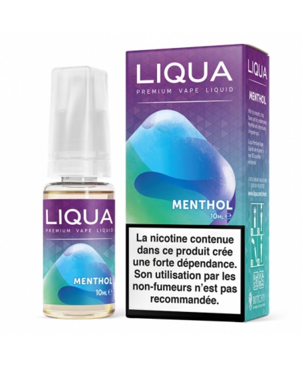 E liquide Menthol LIQUA | Menthe