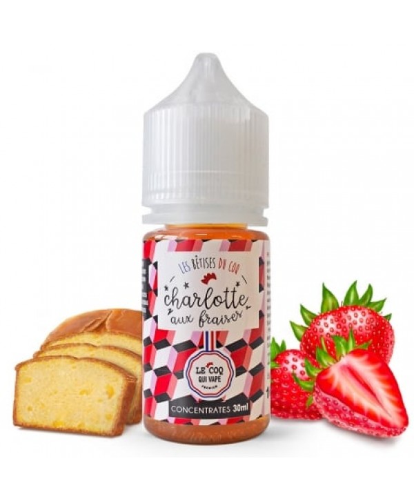 Concentré Charlotte Fraises Le Coq Qui Vape Arome DIY