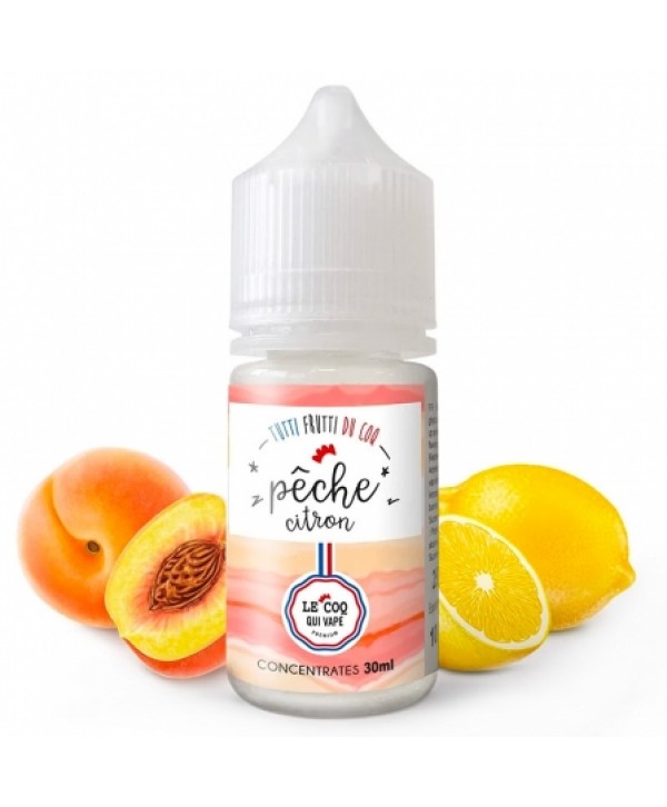 Concentré Pêche Citron Le Coq Qui Vape Arome DIY