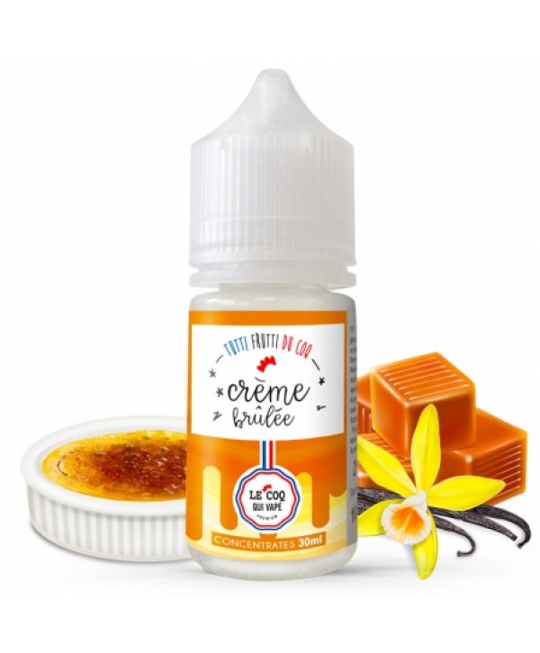 Concentré Crème Brûlée Le Coq Qui Vape Arome DIY