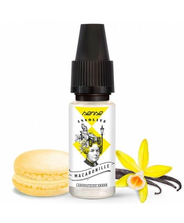 Soldes 2,95€ - E liquide Macaronille Sense Insolite | Macaron Vanille pas cher