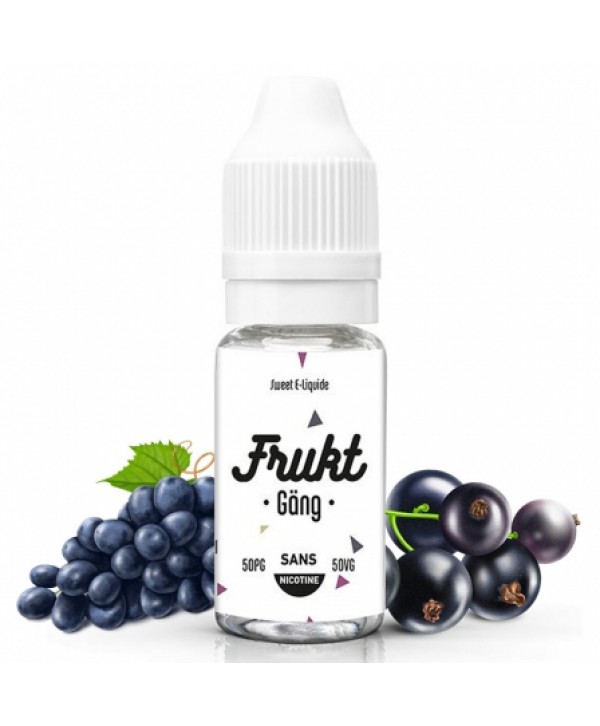 Soldes 2,45€ - E liquide Gäng Frukt | Raisin Cassis pas cher