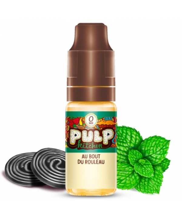 Soldes 3,25€ - E liquide Au Bout du Rouleau PULP Kitchen | Réglisse Menthe pas cher