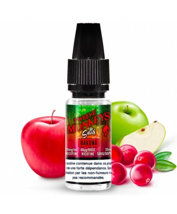 Soldes E liquide Hakuna Sels de nicotine Twelve Monkeys | Sel de Nicotine