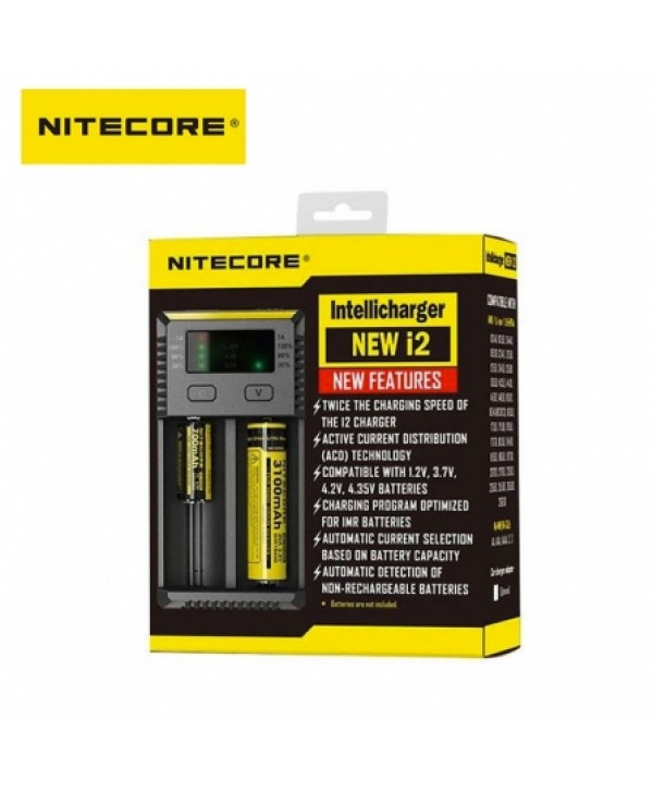 Chargeur accu New i2 Nitecore