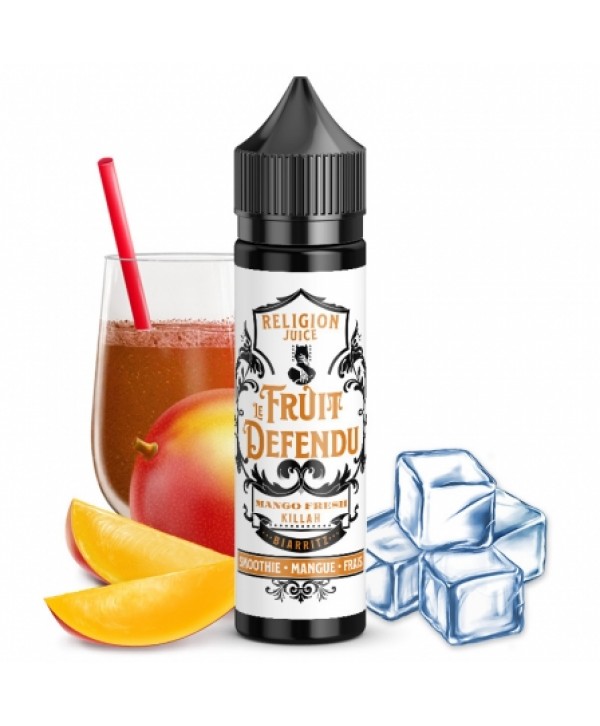 Soldes 7,56€ - E liquide Mango Fresh Killah Le Fruit Défendu 50ml pas cher