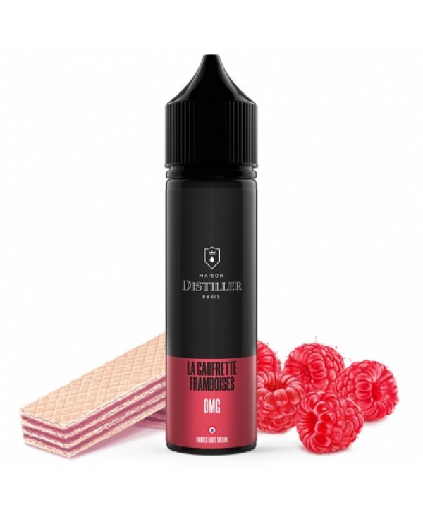 E liquide La Gaufrette Framboises Maison Distiller 50ml