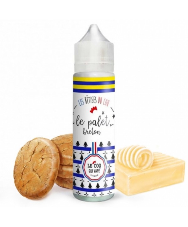 E liquide Le Palet Breton Le Coq Qui Vape 50ml