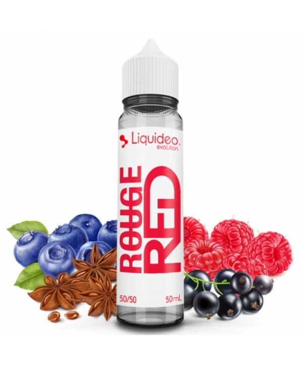 E liquide Rouge Red Liquideo 50ml