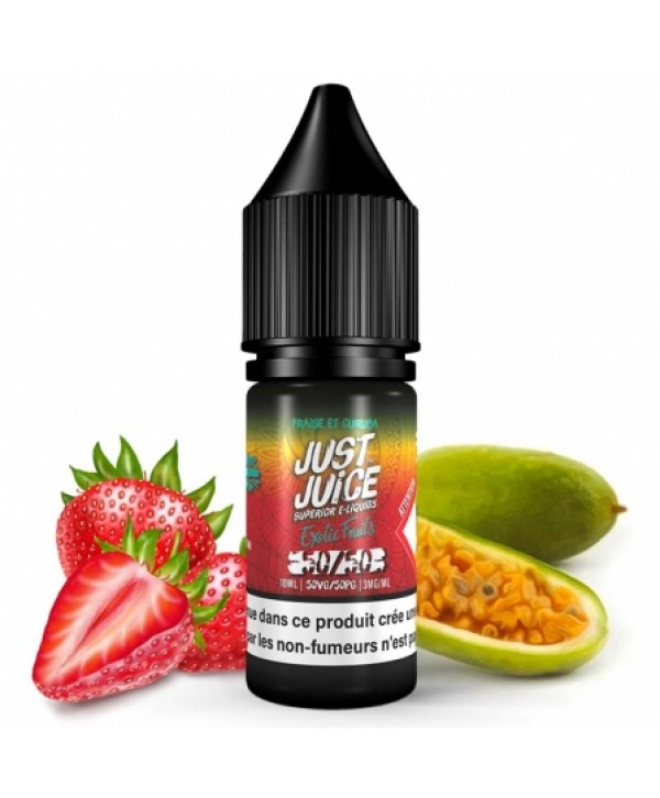 E liquide Strawberry & Curuba Nic Salt Just Juice | Sel de Nicotine