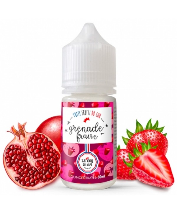 Concentré Grenade Fraise Le Coq Qui Vape Arome DIY