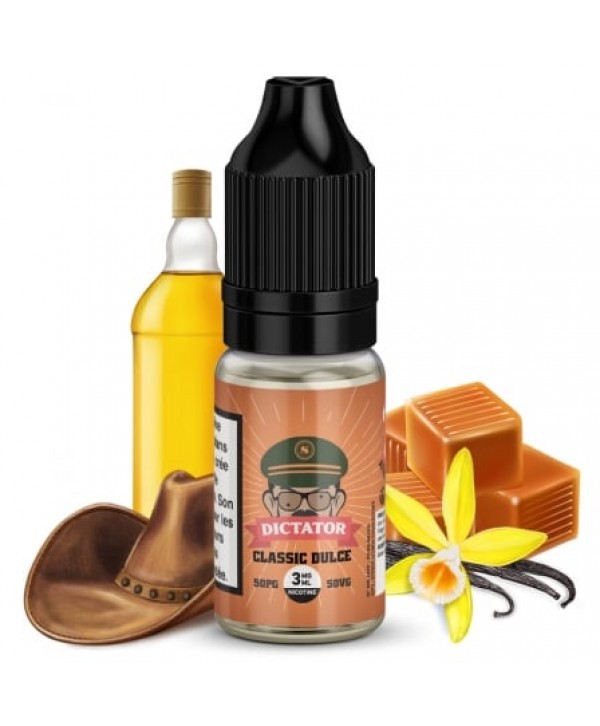 E liquide Classic Dulce Dictator | Tabac Vanille Caramel Whisky