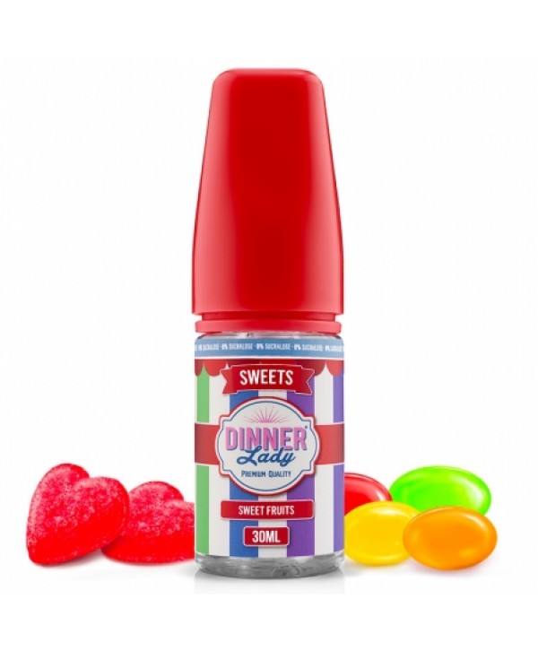 Concentré Sweet Fruits 0% Sucralose Dinner Lady Arome DIY