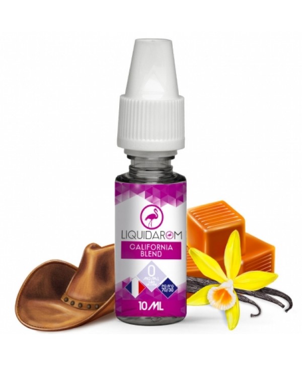 Soldes E liquide California Blend LiquidArom | Tabac brun
