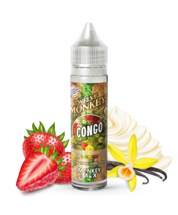 Soldes E liquide Congo Cream Twelve Monkeys 50ml / 100ml
