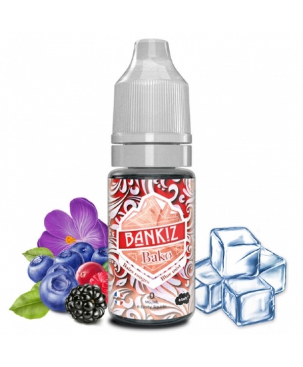 Soldes E liquide Bako E-Tasty | Baies Fruits rouges Myrtilles Violette Frais