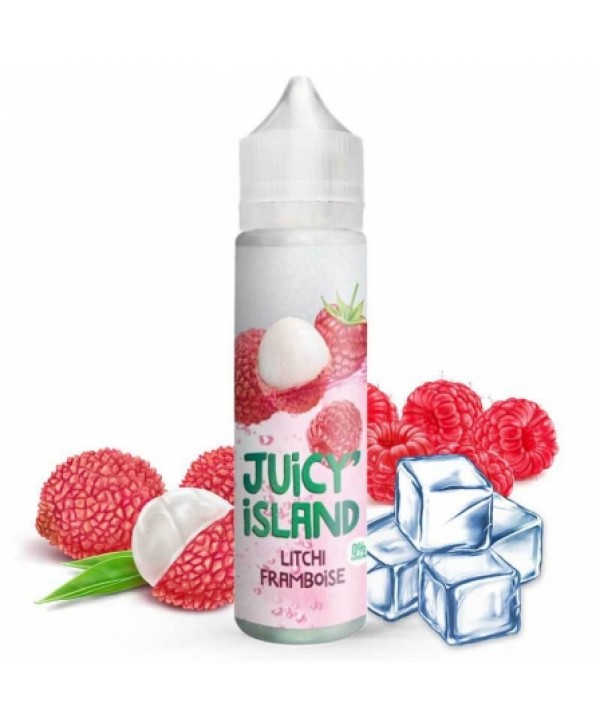 E liquide Litchi Framboise Juicy Island 50ml