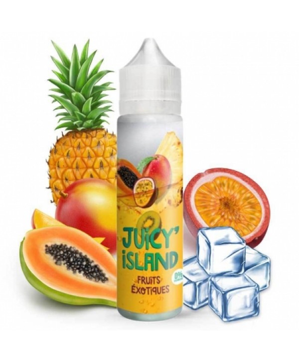 E liquide Fruits Exotiques Juicy Island 50ml