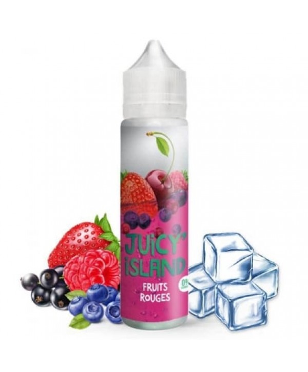E liquide Fruits Rouges Juicy Island 50ml