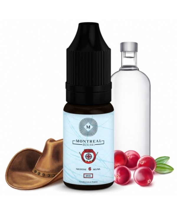 E liquide Tireur Montreal Original | Tabac léger Vodka Canneberge