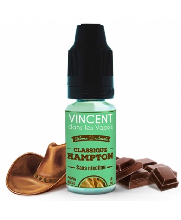 Soldes E liquide Classic Hampton VDLV | Tabac Blond Chocolat noir