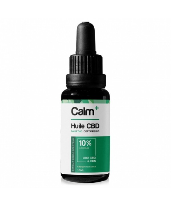 Huile Sublinguale CBD Calm+
