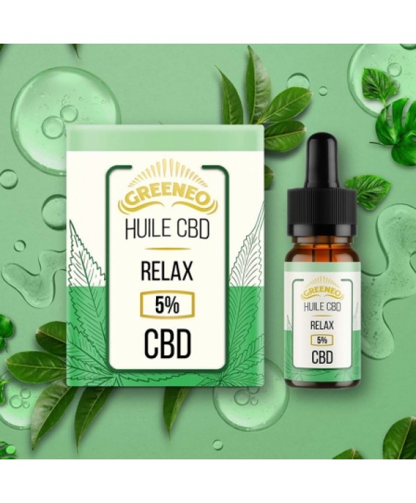 Huile Sublinguale Relax CBD Greeneo