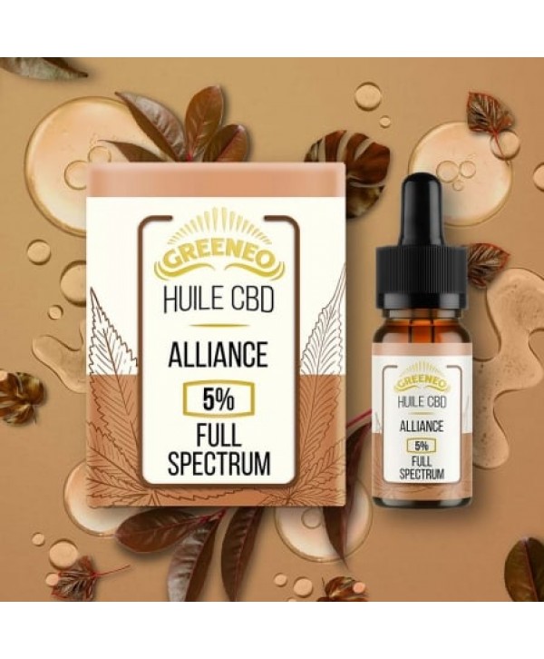 Huile Sublinguale Alliance CBD Greeneo